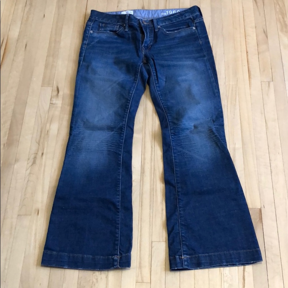 Gap Flare Wide Leg Jeans